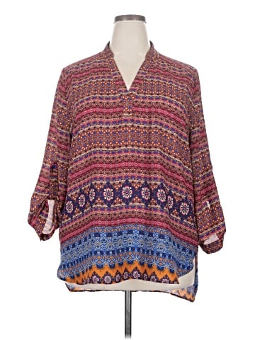 Tacera 3/4 Sleeve Blouse (view 1)