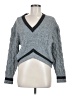 Unbranded Chevron-herringbone Gray Pullover Sweater Size M (estimated) - photo 1