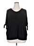 Kasper Black 3/4 Sleeve T-Shirt Size 2X - photo 1