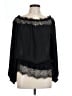Jessica Simpson 100% Polyester Black 3/4 Sleeve Blouse Size L - photo 1