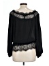 Jessica Simpson 100% Polyester Black 3/4 Sleeve Blouse Size L - photo 2