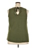 Assorted Brands Green Sleeveless Blouse Size 2X - photo 2