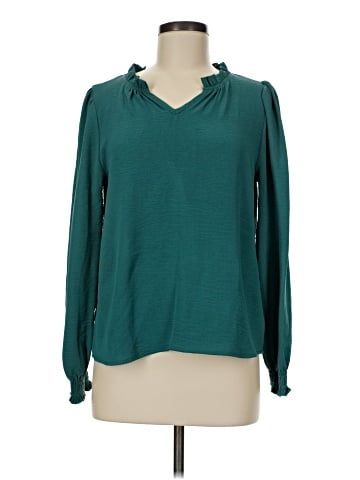 Les Amis Long Sleeve Blouse (view 1)