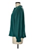Les Amis 100% Polyester Teal Long Sleeve Blouse Size M - photo 5