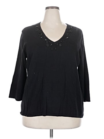 Coldwater Creek 3/4 Sleeve Top (view 1)