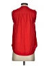 Alfani 100% Polyester Red Sleeveless Blouse Size S (petite) - photo 2