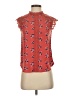 Chance or Fate 100% Polyester Red Sleeveless Blouse Size S - photo 1