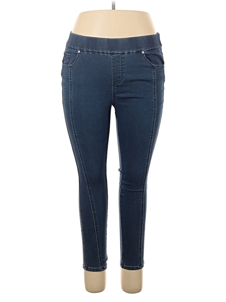 Pre-owned Martha Stewart Jeans In Blue