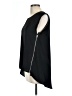 Elan 100% Polyester Black Sleeveless Blouse Size L - photo 5