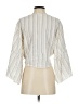 Lavender Fields Ivory 3/4 Sleeve Blouse Size S - photo 2