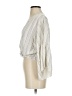 Lavender Fields Ivory 3/4 Sleeve Blouse Size S - photo 5