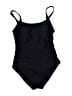 Unbranded Solid Black One Piece Swimsuit Size 8 - photo 1