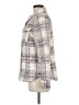 BB Dakota Plaid Ivory Tan Jacket Size S - photo 5