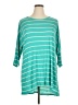 Lilypad Teal 3/4 Sleeve Top Size 1X - photo 1