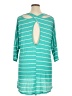 Lilypad Teal 3/4 Sleeve Top Size 1X - photo 2