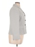 Le Suit 100% Polyester Houndstooth Gray Blazer Size 14 Petite - photo 4