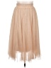 Unbranded 100% Polyester Tan Formal Skirt Size XL - photo 1