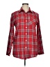 Pulse Plaid Red Long Sleeve Button-Down Shirt Size XL - photo 1