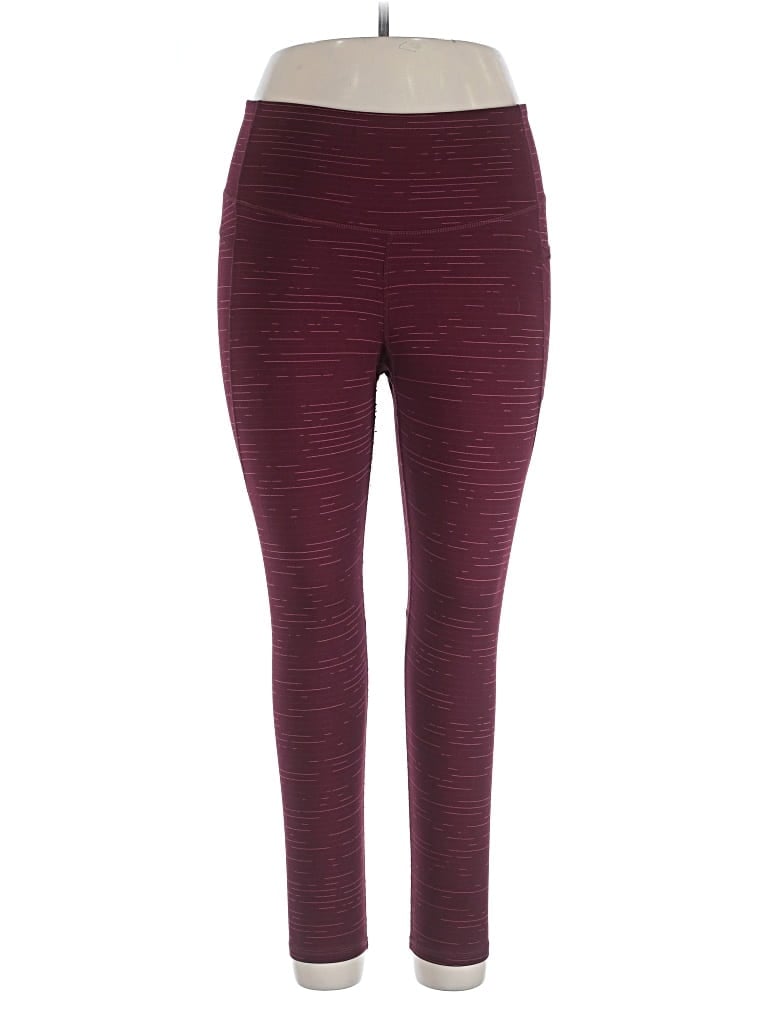 Pre-owned C9 By Champion Active Pants In Burgundy