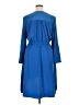 Alfani 100% Polyester Solid Blue Casual Dress Size 16 - photo 2