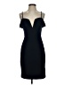 Jodi Kristopher Solid Black Cocktail Dress Size 5 - photo 1