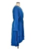 Alfani 100% Polyester Solid Blue Casual Dress Size 16 - photo 4