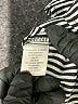 Monteau Stripes Black 3/4 Sleeve Blouse Size L - photo 8