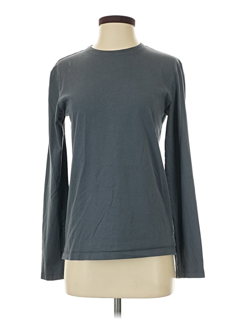 Pre-owned Boden Long Sleeve T-shirt In Gray