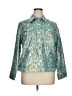 Lark Lane Teal 3/4 Sleeve Blouse Size 16 - photo 1