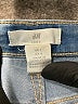 H&M L.O.G.G. Solid Blue Jeans Size 4 - photo 7
