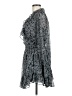 Topshop 100% Polyester Gray Cocktail Dress Size 8 - photo 5