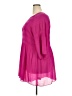 Roaman's 100% Polyester Pink 3/4 Sleeve Blouse Size 28W - photo 5