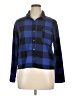 Jolie & Joy Plaid Blue 3/4 Sleeve Blouse Size XL - photo 1