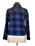 Jolie & Joy Plaid Blue 3/4 Sleeve Blouse Size XL - photo 2