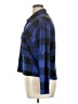 Jolie & Joy Plaid Blue 3/4 Sleeve Blouse Size XL - photo 5
