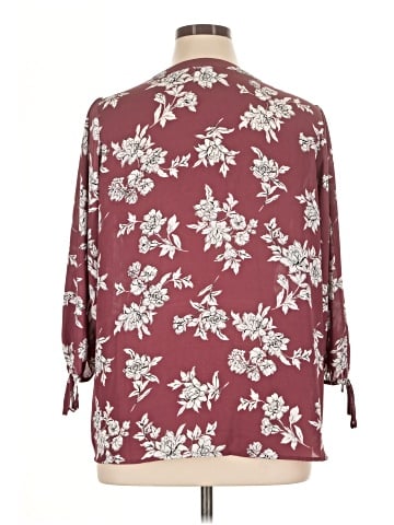 Collective Concepts 3/4 Sleeve Blouse (view 2)