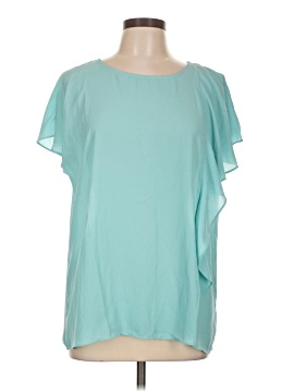 H By Halston Short Sleeve Blouse