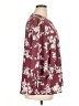 Collective Concepts 100% Polyester Burgundy 3/4 Sleeve Blouse Size 1X - photo 4