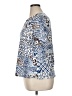 Croft & Barrow Blue Short Sleeve Blouse Size 0X - photo 5