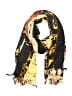 Unbranded Black Yellow Scarf One size - photo 1