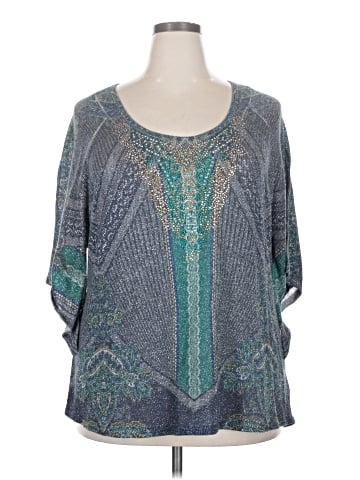 Reba 3/4 Sleeve Blouse (view 1)