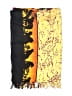 Unbranded Black Yellow Scarf One size - photo 2