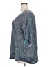 Reba Teal 3/4 Sleeve Blouse Size 2X - photo 5