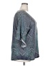 Reba Teal 3/4 Sleeve Blouse Size 2X - photo 4