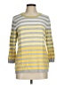 Talbots Stripes Yellow Pullover Sweater Size M - photo 1