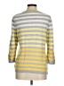 Talbots Stripes Yellow Pullover Sweater Size M - photo 2