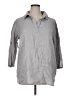 Pure Amici Gray 3/4 Sleeve Button-Down Shirt Size XL - photo 1