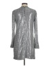 Sanctuary Metallic Silver Cocktail Dress Size M - photo 2