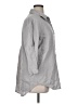 Pure Amici Gray 3/4 Sleeve Button-Down Shirt Size XL - photo 4