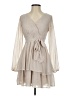 Japna 100% Polyester Ivory Casual Dress Size XS - photo 1